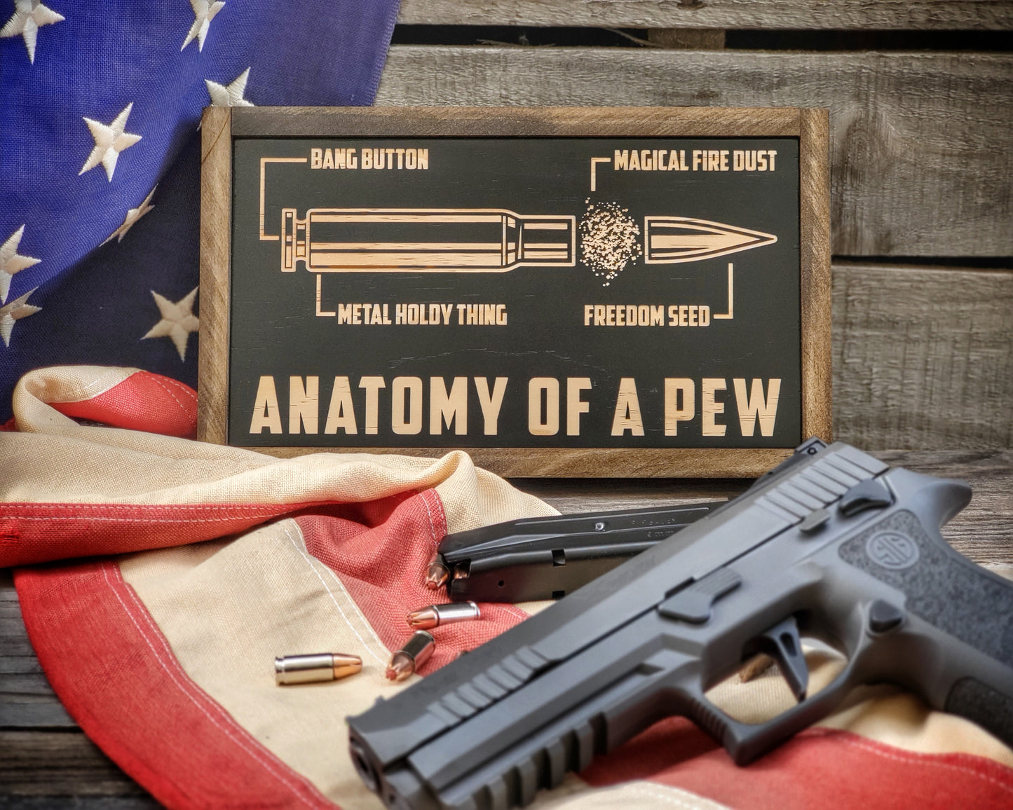 Anatomy of a Pew sign