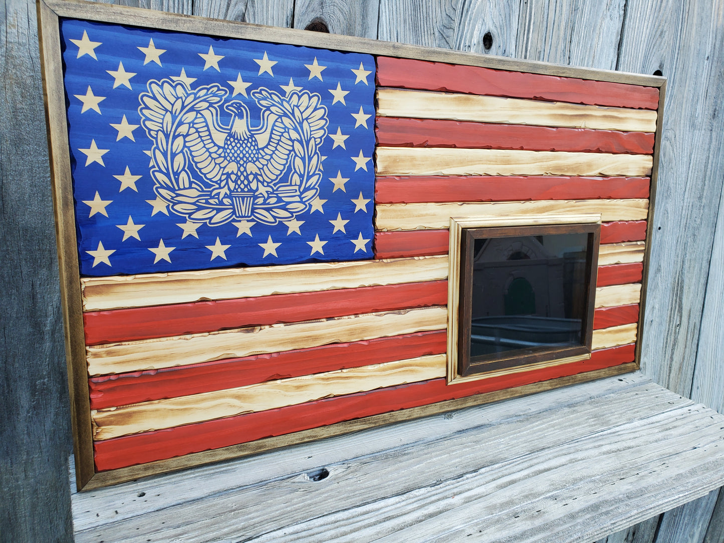 Traditional Flag Retirement Shadow Box