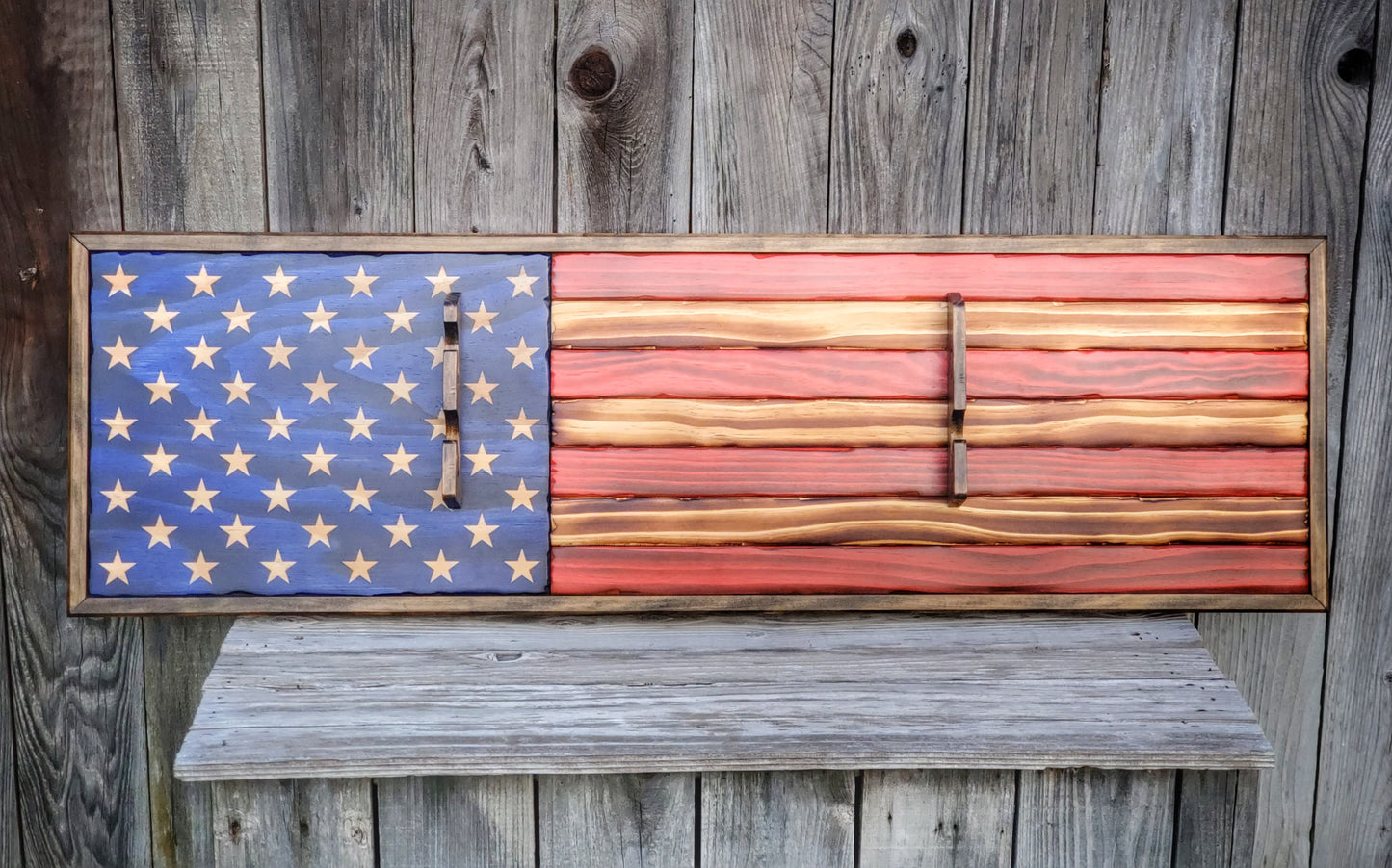 Traditional Flag Sword Display