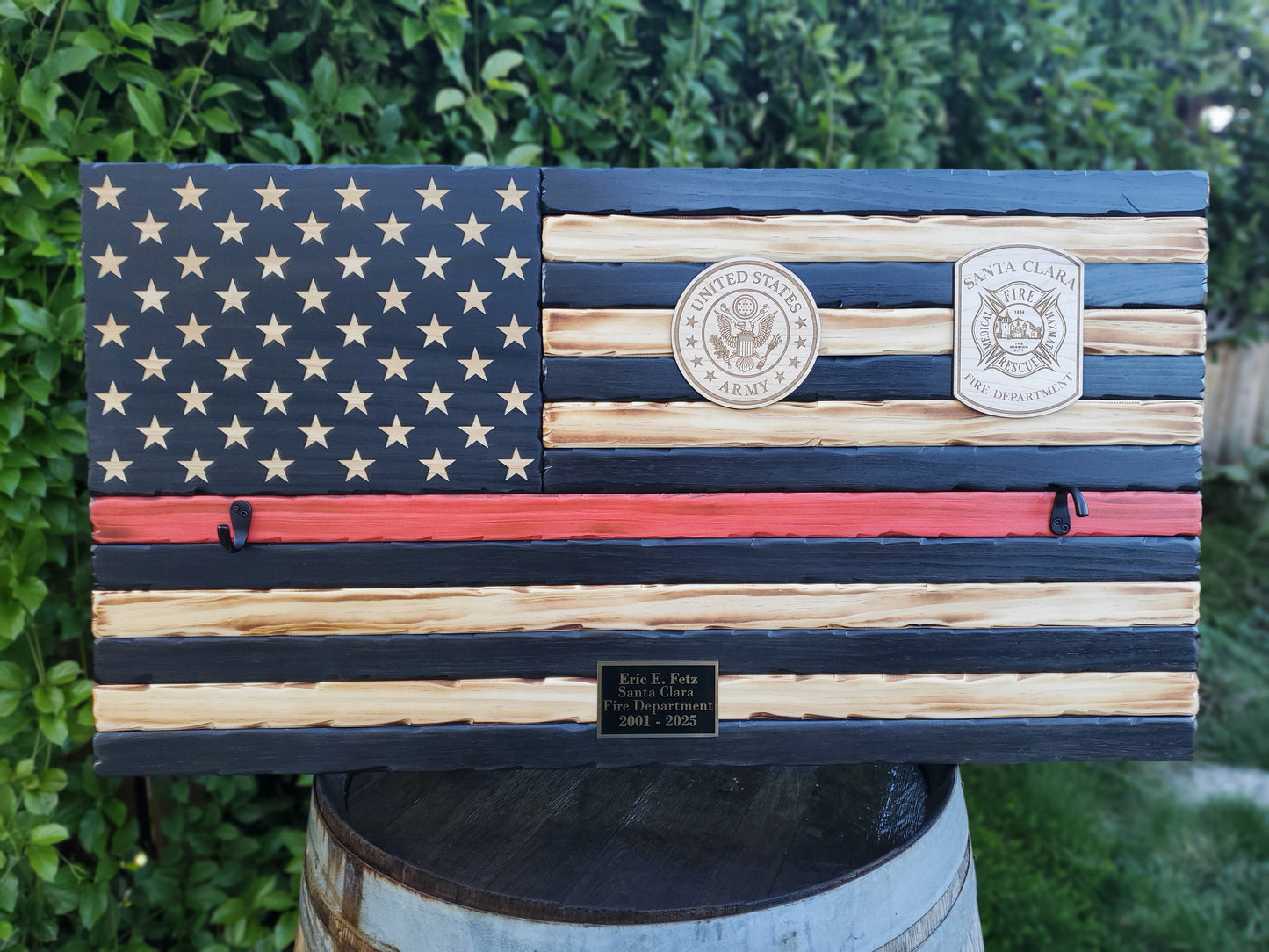Subdued Flag (Red Line)
