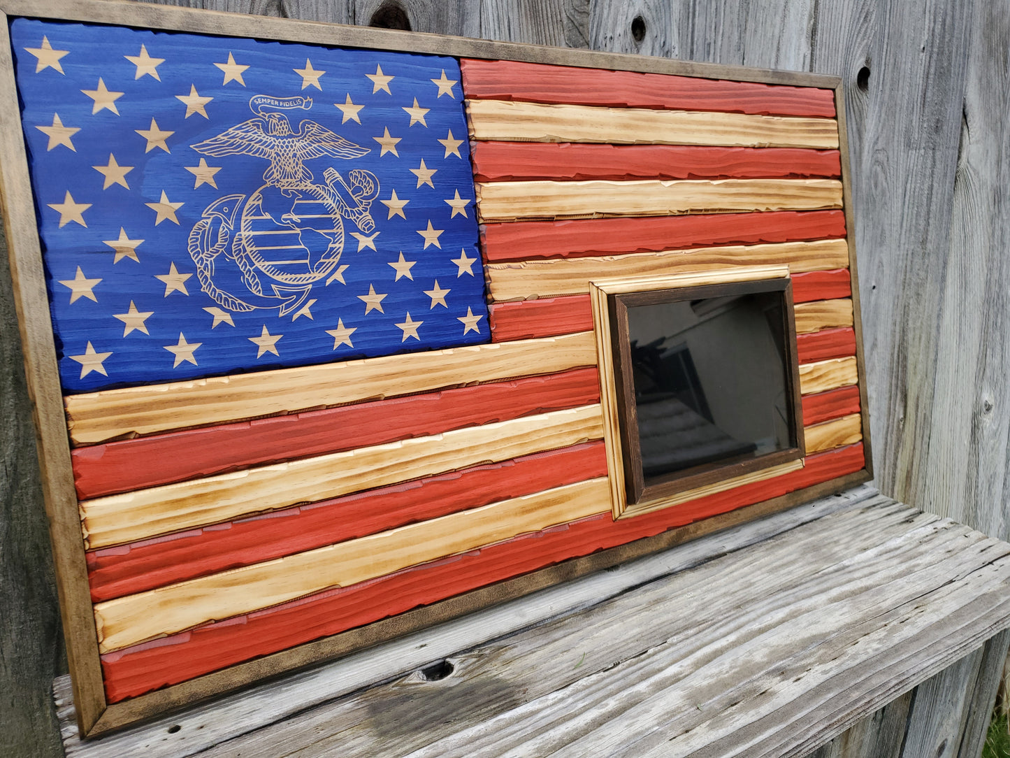 Traditional Flag Retirement Shadow Box